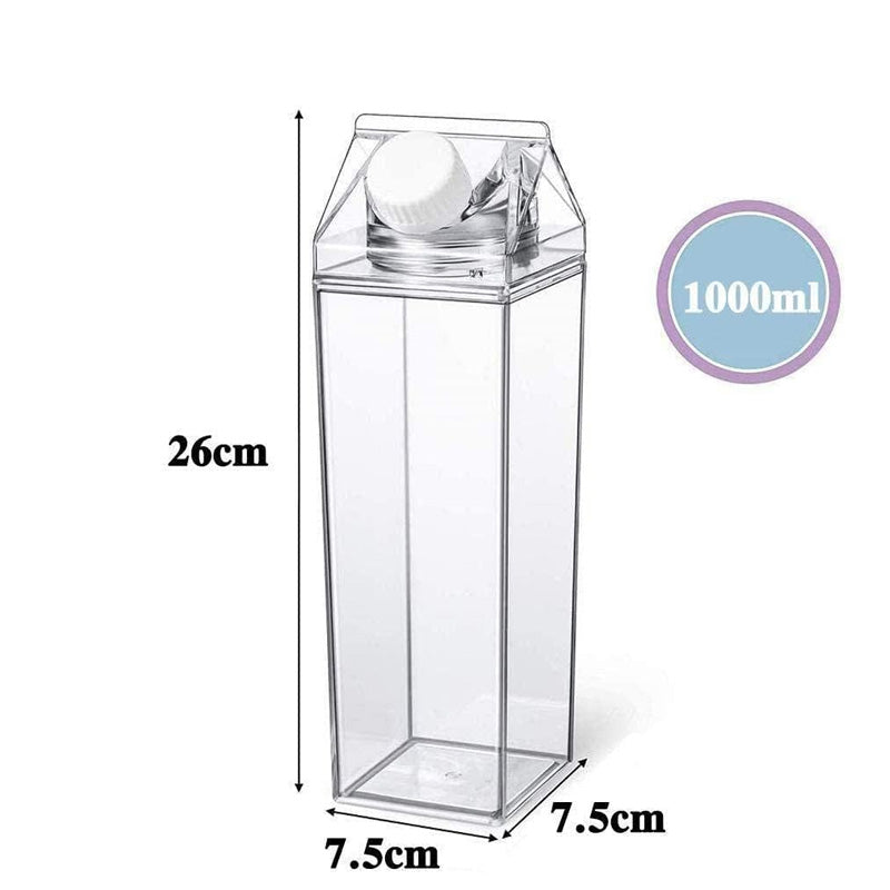Transparent Acrylic Beverage Containers