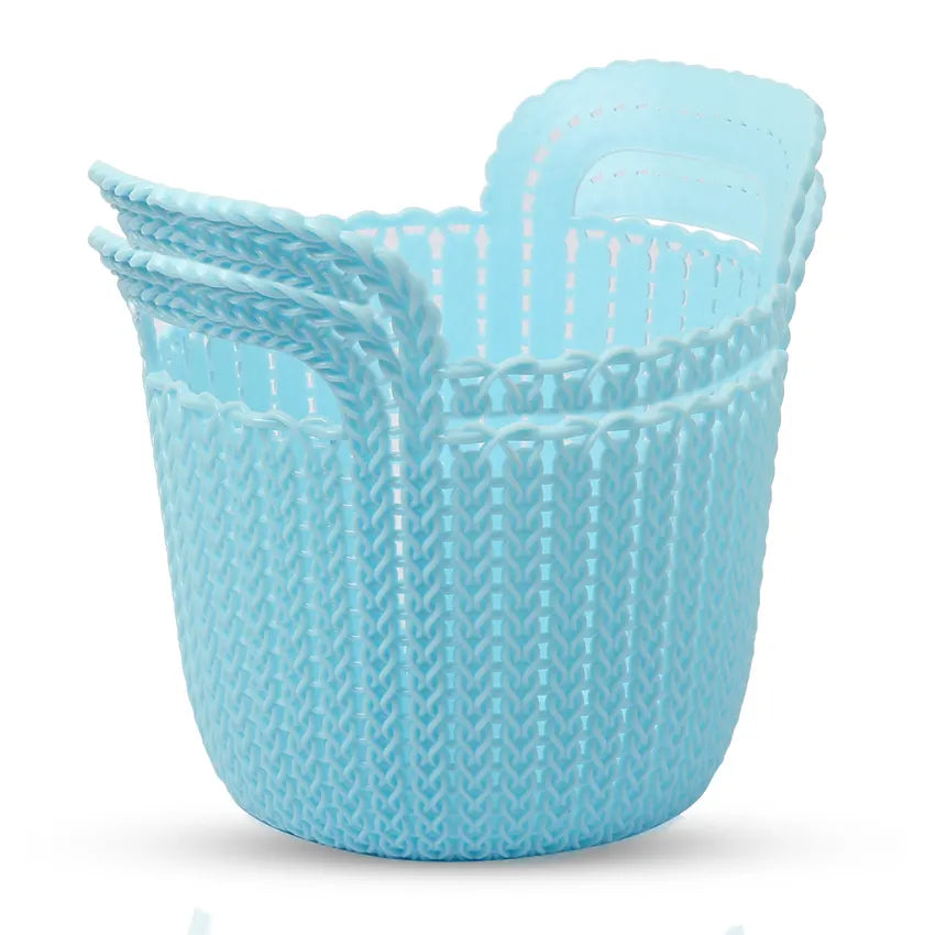 Grace Basket Model-3 2 pc set Blue
