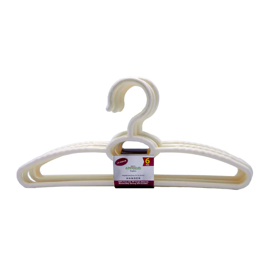 Premio Hanger 13" 6pcs Pack in Cream