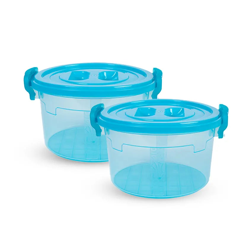 Handy Mini Food Storage Container 2 pc set turqoise - Medium 6000ml