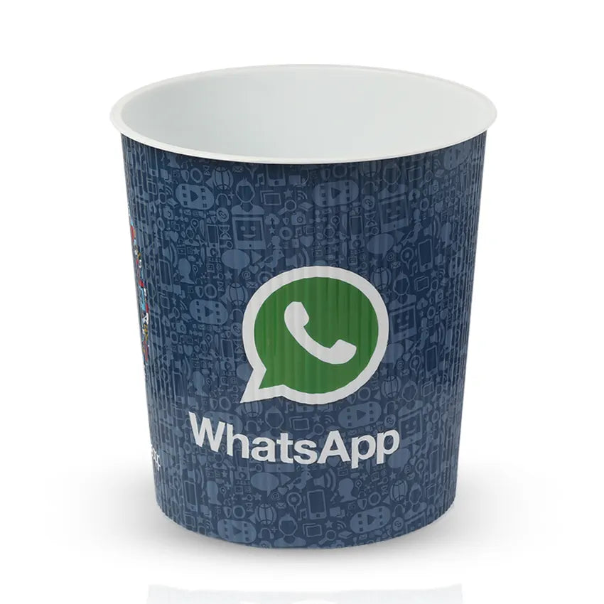 Flower whatsapp Waste Bin 8000ml