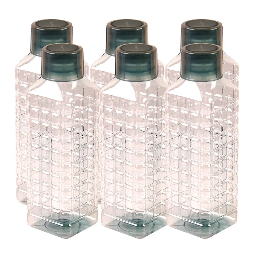 Bravo Water Bottle M-3 6 pcs Pack 1000ml Assorted green
