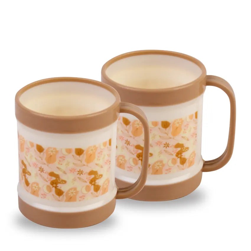 Alpha Mug 2pc Set - 400ml beige