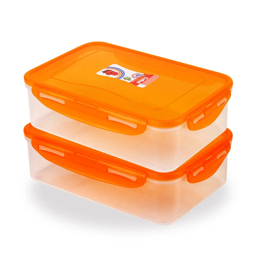 Cafee Food Keeper 2 pc set - S 300ml Orange