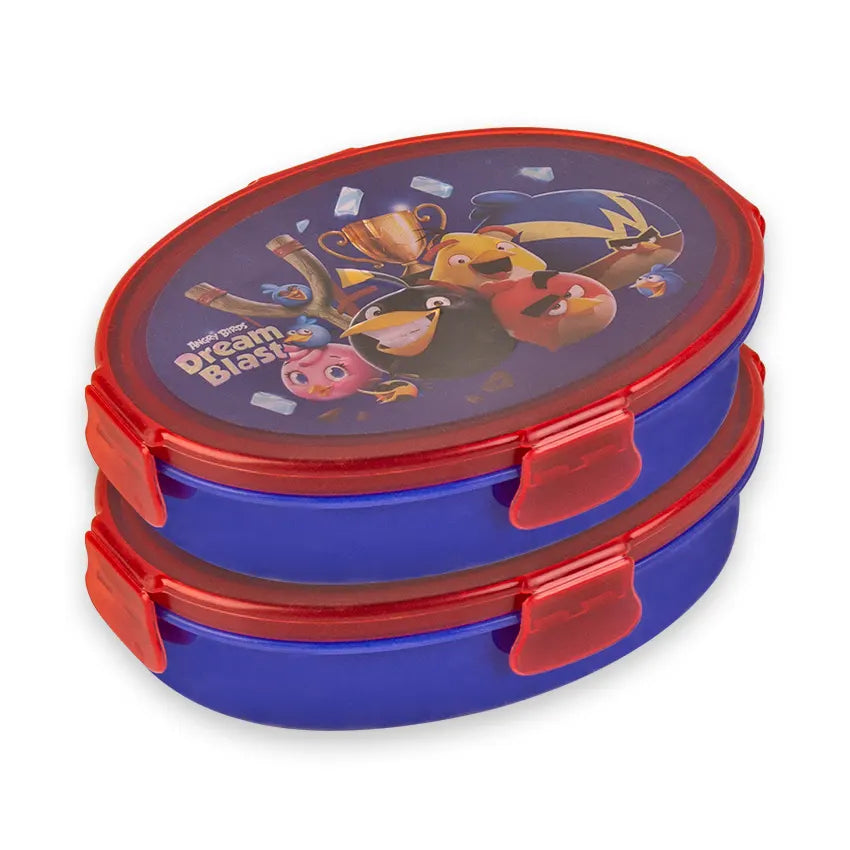 Mini Lunch Box 2 pcs set in Blue - 250ml