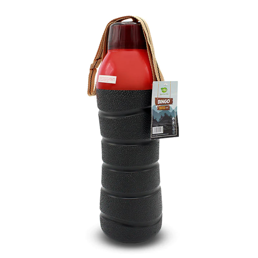 Appollo Bingo Water Bottle Large 1.5 Liter Grey & Red