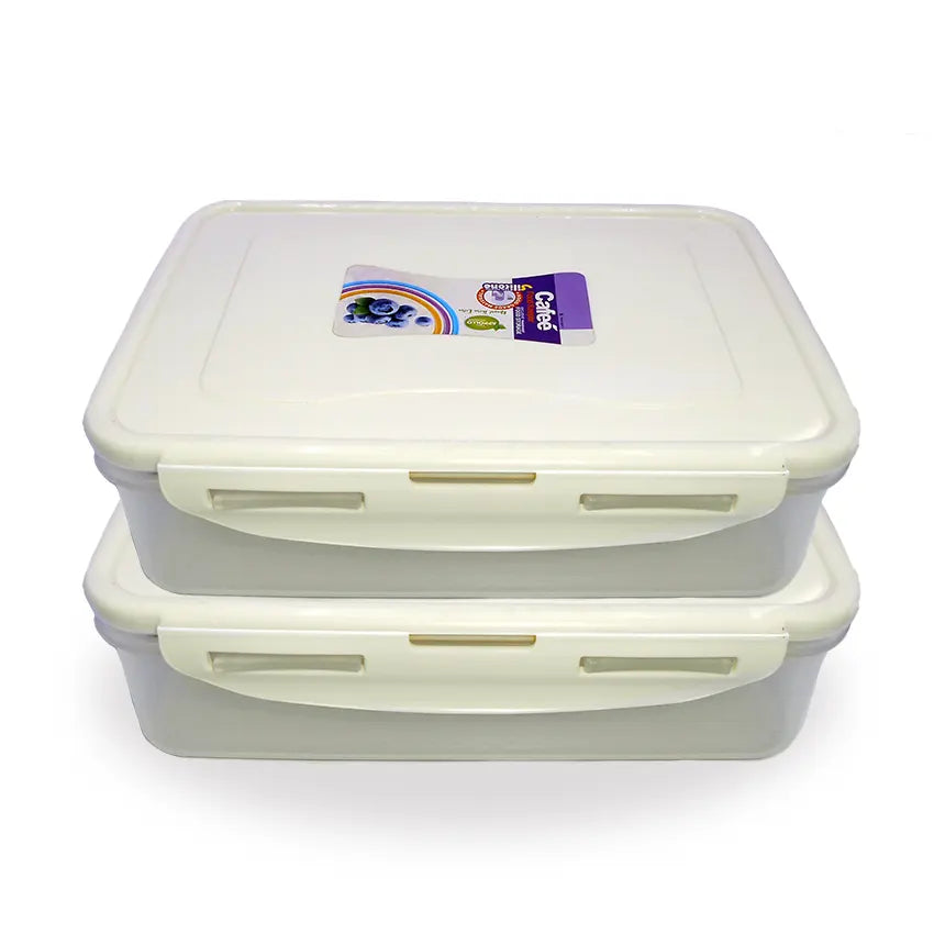 Cafee Food Keeper 2 pc set - S 300ml Natural