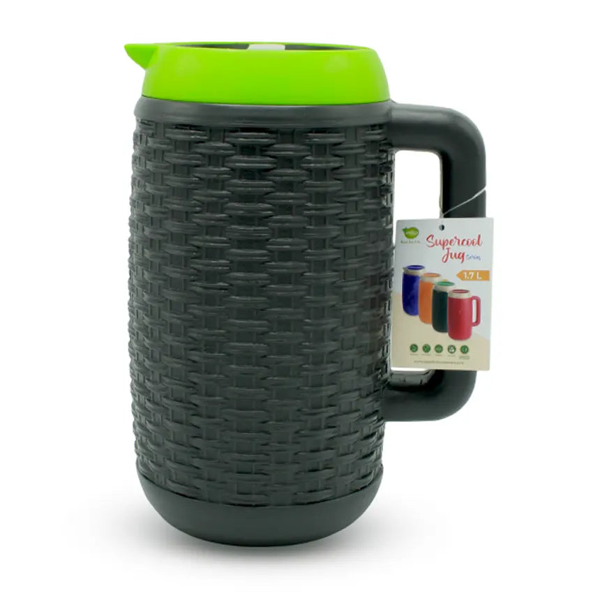Super Cool Jug Model-2 in Gray Green 1.7 Litre