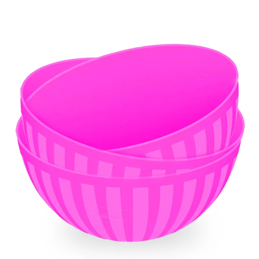 Premio Bowl 3 pcs set Large in Pink