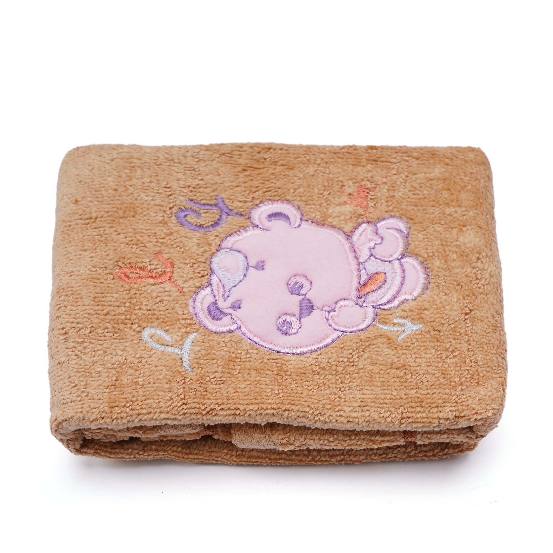 Baby Bath Towel Bear Brown - Sunshine