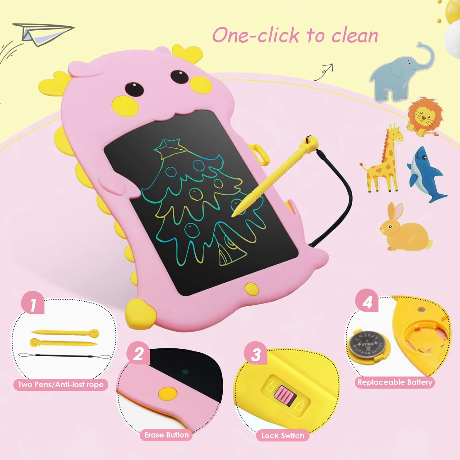 10 Inch LCD Writing Tablet for Kids