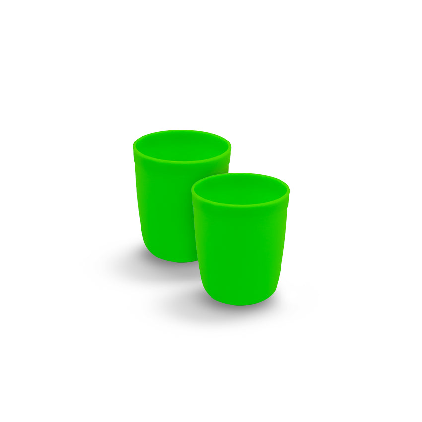 Saga Glass Pack of 2 in green