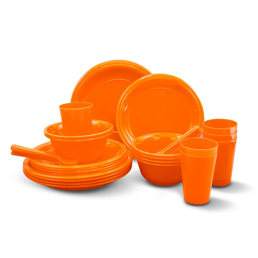 Saga Picnic Set 37 pcs in orange