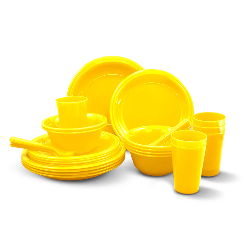 Saga Picnic Set 37 pcs in Yellow