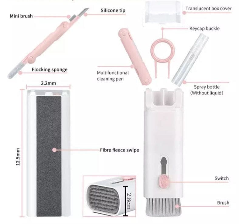 7 in 1 Cleaning Brush Set