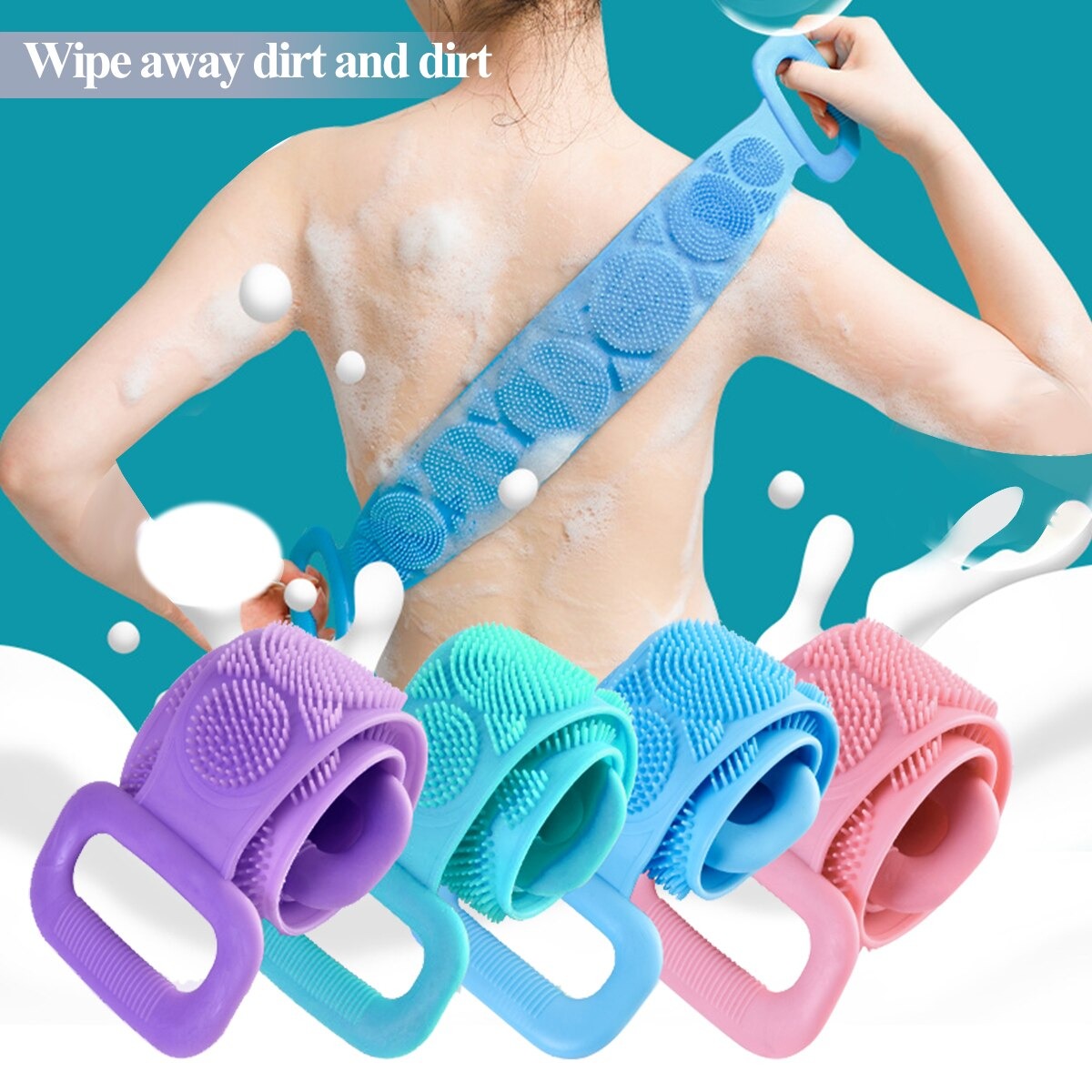 Silicone Body Brush Belt – Gentle Exfoliation & Cleansing